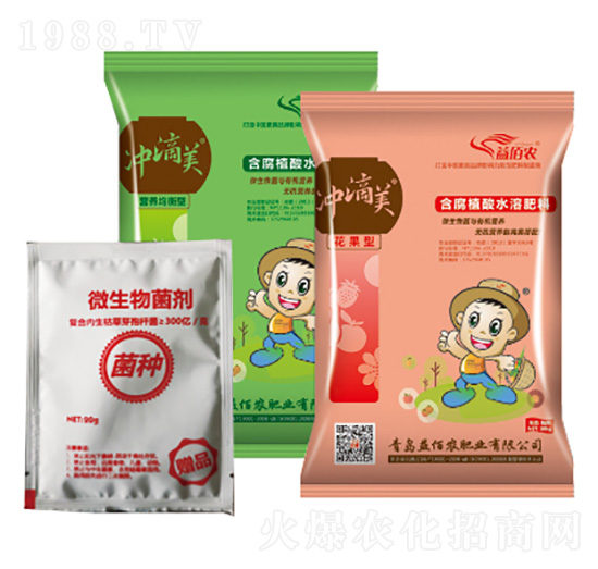 花果型+營(yíng)養(yǎng)均衡型大量元素水溶肥料-沖滴美-益佰農(nóng)肥業(yè)