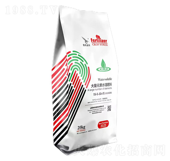 大量元素水溶肥料15-5-30+TE-張氏益農(nóng)