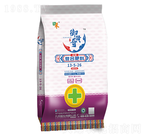 含菌復(fù)合肥料13-5-26-御黃奇-九禾
