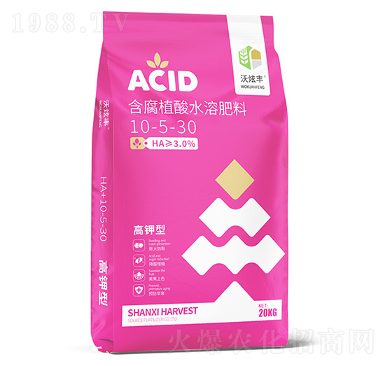 高鉀型含腐植酸水溶肥料10-5-30-沃炫豐-蒙客利肥業(yè)