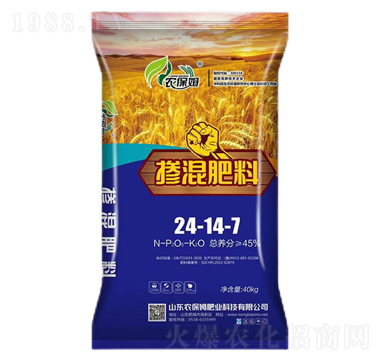 摻混肥料24-14-7-農保姆肥業(yè)