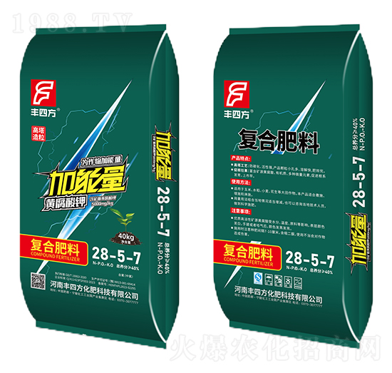 黃腐酸鉀復(fù)合肥料28-5-7-豐四方