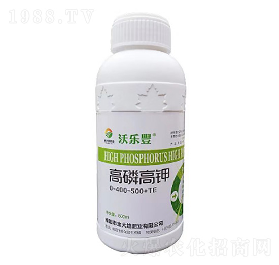 高磷高鉀型大量元素水溶肥0-400-500+TE-沃樂(lè)豐-金大地肥業(yè)