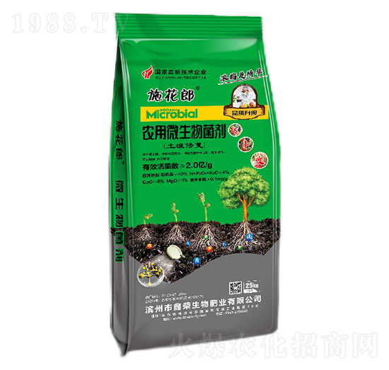 農用微生物菌劑（土壤修復）-施花郎-鑫榮生物