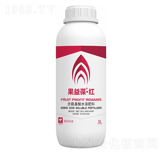 含氨基酸水溶肥料1L-果益葆·紅-諾貝爾