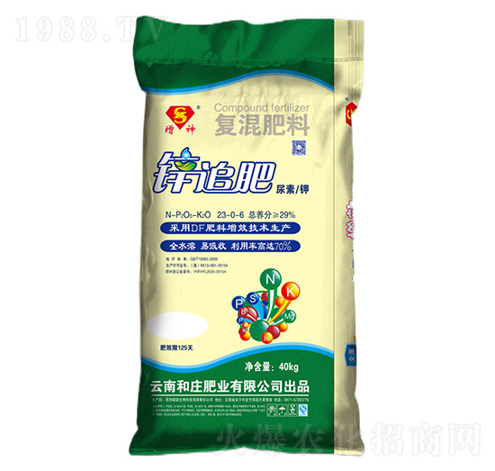 復混肥料23-0-6-鋅追肥-增神-和莊肥業(yè)