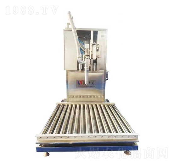 200-1000L單工位兩頭高精度稱重灌裝機-鴻澤天