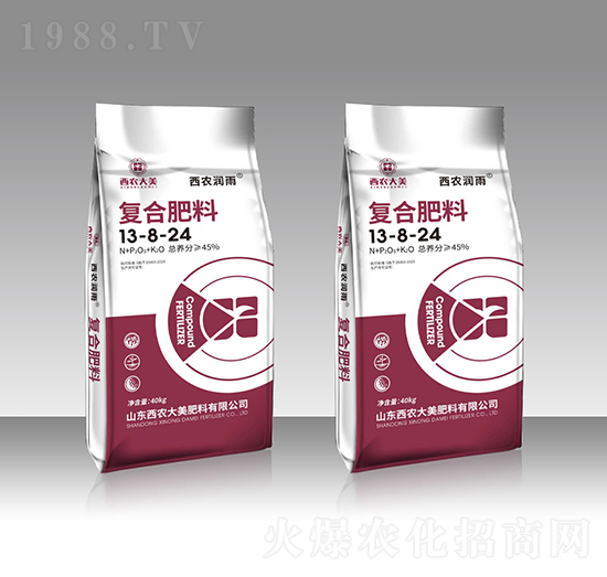復合肥料13-8-24-西農(nóng)潤雨-西農(nóng)大美