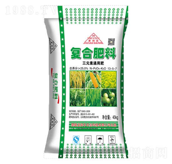 三元素通用復(fù)合肥料13-5-7-龍潤豐