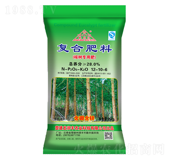 桉樹復合肥料12-10-6-龍潤豐