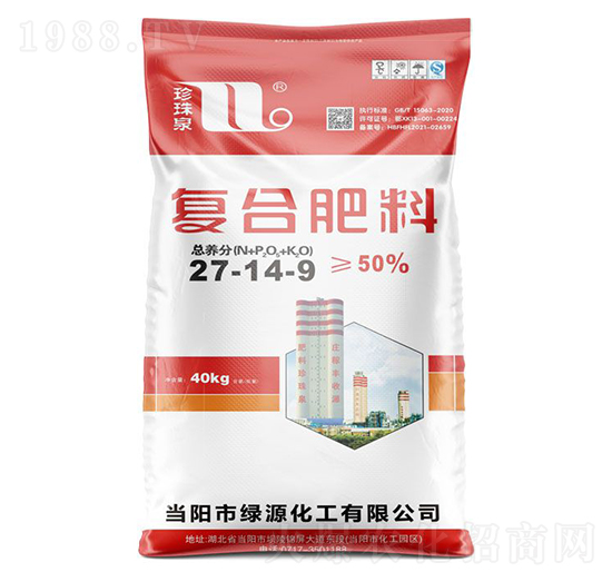 復(fù)合肥料27-14-9-珍珠泉-華強(qiáng)化工集團(tuán)