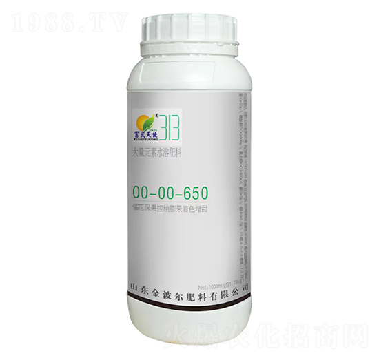 大量元素水溶肥料00-00-650-富民天使-金波爾