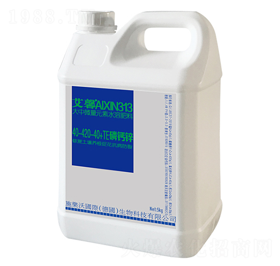 大量元素水溶肥料40-420-40+TE-磷鈣鋅-艾馨-金波爾