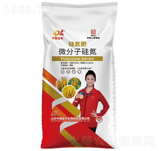 硅氮肥（微分子硅氮）-云冠石-中德益農(nóng)