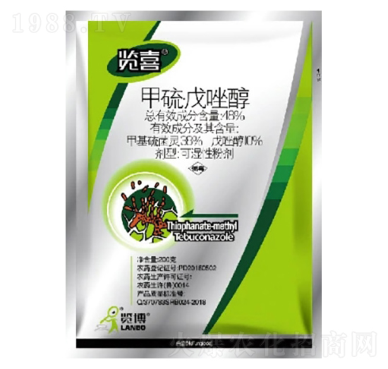 48%甲硫·戊唑醇WP-覽喜-一覽科技