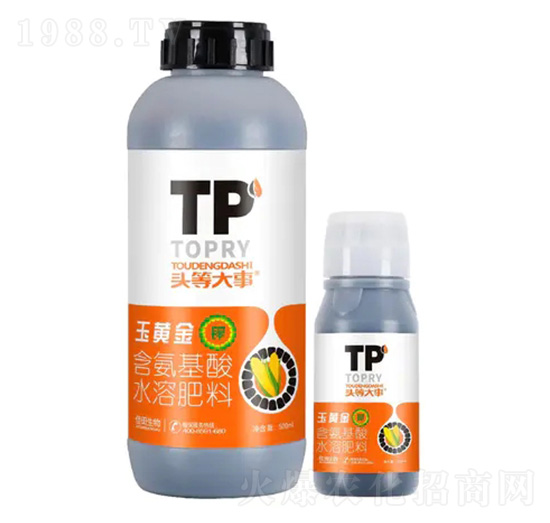 含氨基酸水溶肥料-玉黃金-頭等大事-佳田生物