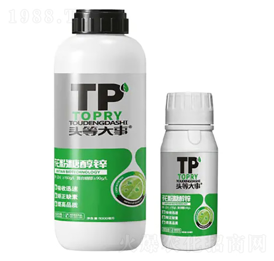 花粉糖醇鋅-頭等大事-佳田生物