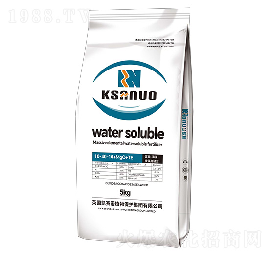增效高磷型大量元素水溶肥料10-40-10+MgO+TE-凱賽諾