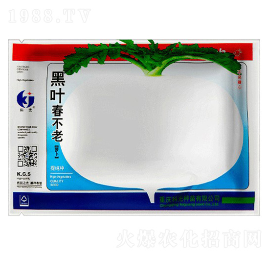 黑葉春不老蘿卜-科光種苗