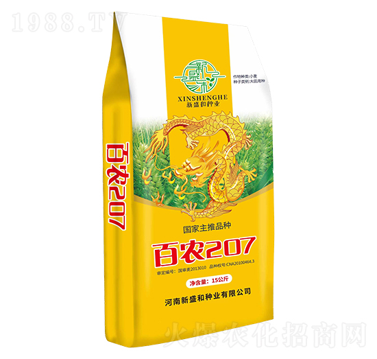 百農(nóng)207-小麥種子-紅太陽