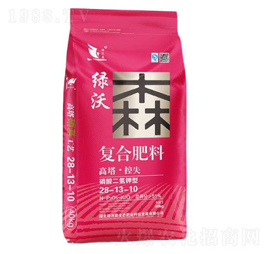 磷酸二氫鉀型復合肥料28-13-10-綠沃森