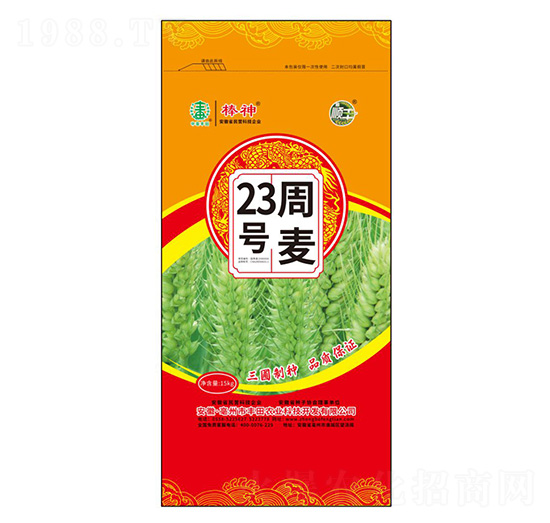 周麥23號小麥種子-豐田農(nóng)業(yè)
