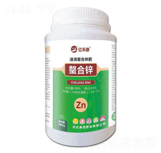 速溶螯合鋅肥-億禾康-康諾肥業(yè)