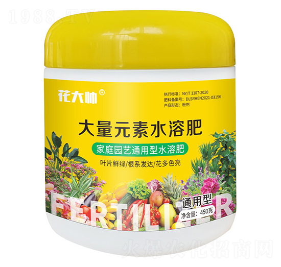 家庭園藝通用型水溶肥-花大帥-綠沃肥業(yè)
