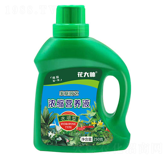 水培型家庭園藝濃縮營養(yǎng)液-花大帥-綠沃肥業(yè)