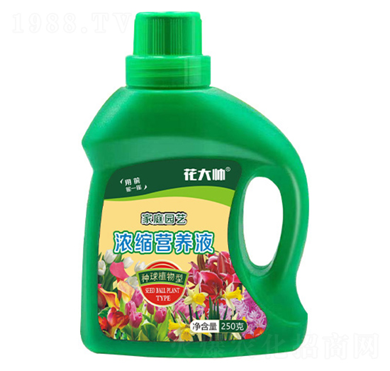 種球植物型家庭園藝濃縮營(yíng)養(yǎng)液-花大帥-綠沃肥業(yè)
