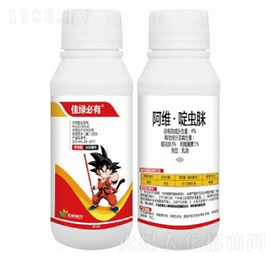 4%阿維·啶蟲脒乳油-佳綠必有-美邦化工