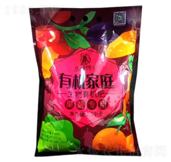 2.5kg果蔬專用生物有機肥-有機家庭-農(nóng)神控股