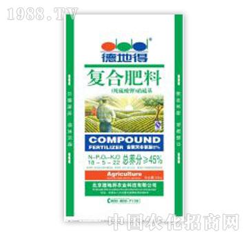 德地得-復合肥料18-5-22