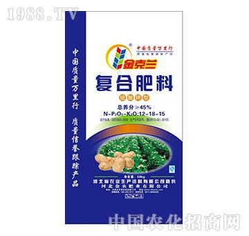 金克蘭復合肥料12-18-15