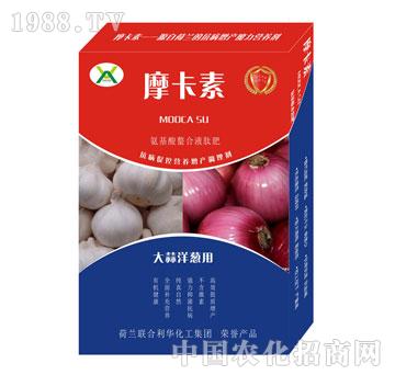 大蒜洋蔥專用氨基酸螯合液肽肥-摩卡素-強芯國際