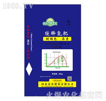 樹脂包衣緩釋氮肥-忠農(nóng)肥業(yè)