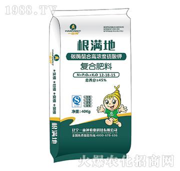 碳酶螯合高濃度硫酸鉀12-18-15-根滿地-一畝神