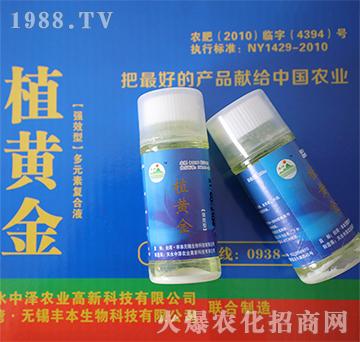 強(qiáng)效型·多元素復(fù)合液肥-植黃金-中澤農(nóng)科