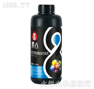 含礦源黃腐酸液態(tài)氮肥150-0-20-墨八（1000g）-民爾生物