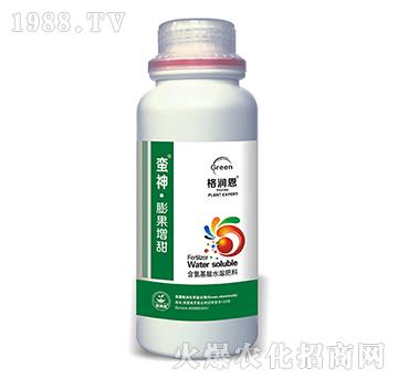含腐植酸水溶肥料-蠻神·膨果增甜-格潤(rùn)恩