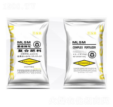 硫酸鉀型復(fù)合肥料17-17-17-墨綠獅馬-苗苒農(nóng)化