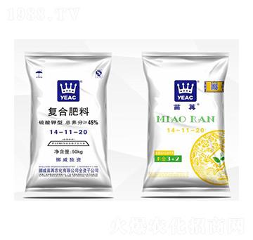 硫酸鉀型復合肥料14-11-20-苗苒農化