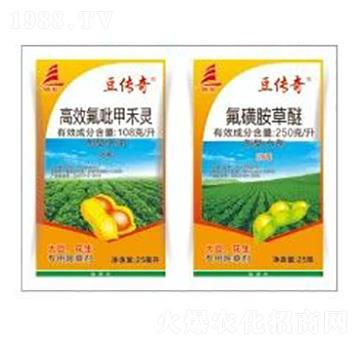 108克每升高效氟吡甲禾靈+氟磺胺草醚-豆傳奇-喜豐收