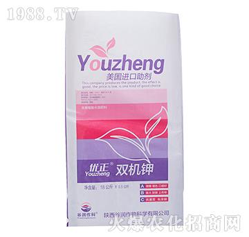 含腐植酸水溶肥料雙機鉀-優(yōu)正-谷潤作科