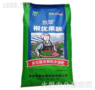 多元螯合顆粒水溶肥-根優(yōu)果靚-致翠生物