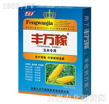 玉米專用肥-營養(yǎng)增產(chǎn)化控劑-豐萬稼