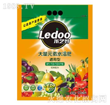 通用型大量元素水溶肥料31-10-10+TE-樂藝多