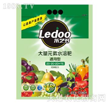 通用型大量元素水溶肥料20-20-20+TE-樂(lè)藝多