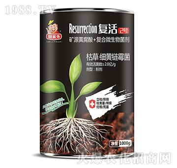 礦源黃腐酸+復(fù)合微生物菌劑-復(fù)活2號-萬邦