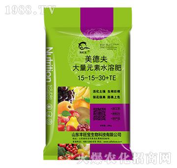 大量元素水溶肥15-15-30+TE-美德夫-豐旺寶